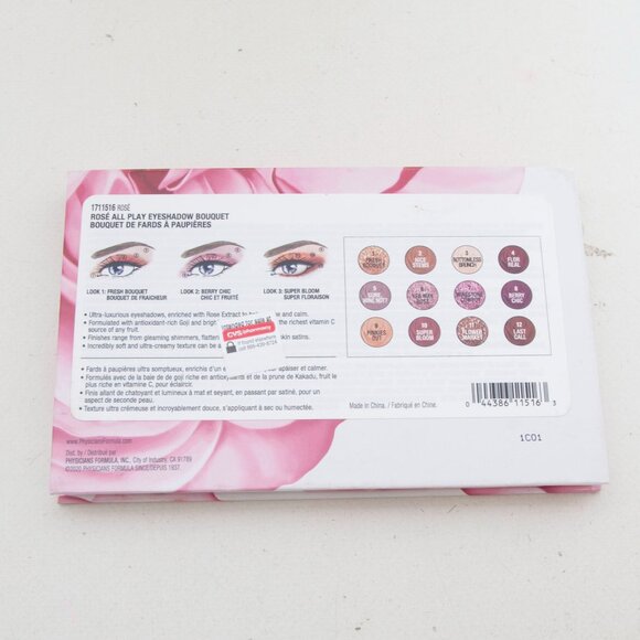 Physicians Formula Rose' All Play Eyeshadow Bouquet - 12 Shades - NEW IN BOX - Picture 2 of 3